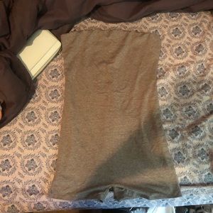 Grey fashion nova romper